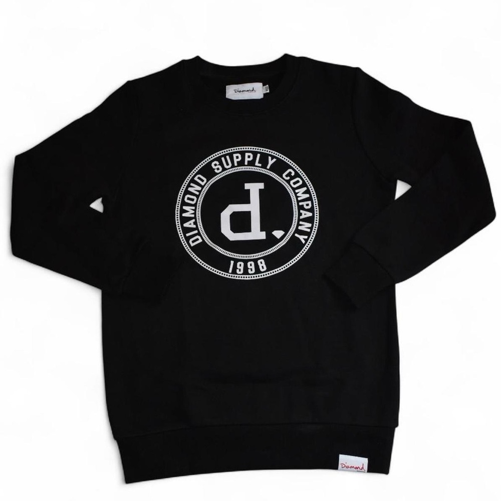 Diamond Supply Co. Black Crewneck Sweatshirt Women’s XS - Picture 2 of 6